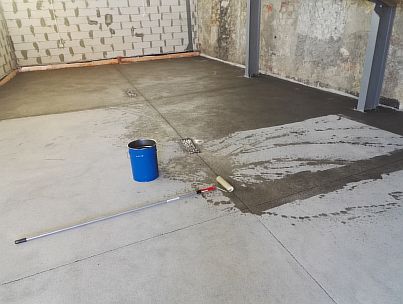 Foto - Vorbereitung der Basis