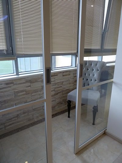 Foto: Schiebetüren zum Balkon