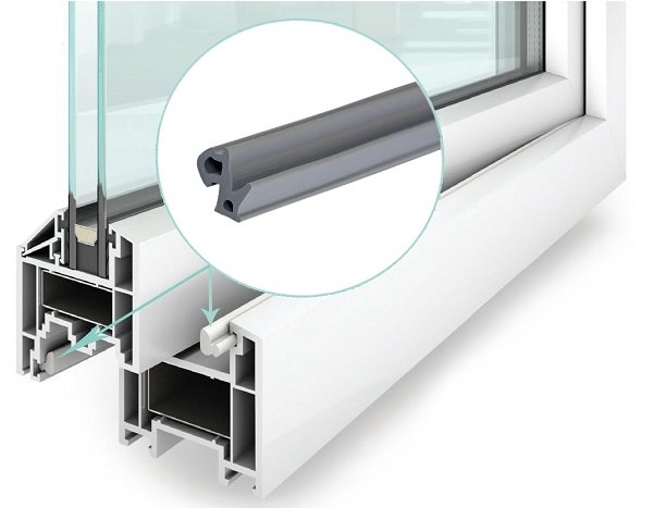 Foto: Gummibänder für PVC-Fenster