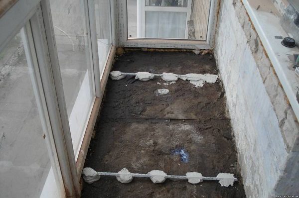 Foto: Estrich für Leuchttürme