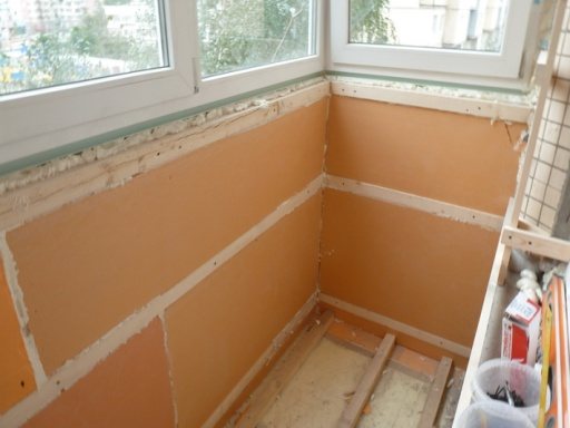 photo: isolation de balcon avec penoplex
