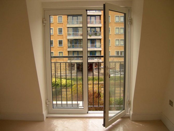 Sortie balcon à la française
