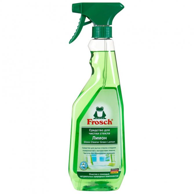 Nettoyant pour vitres Frosch Citron