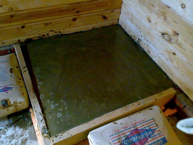 Fundação para forno de canto