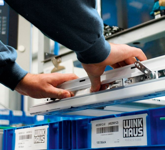 Winkhaus bağlantı parçaları