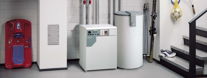 chaufferie à gaz