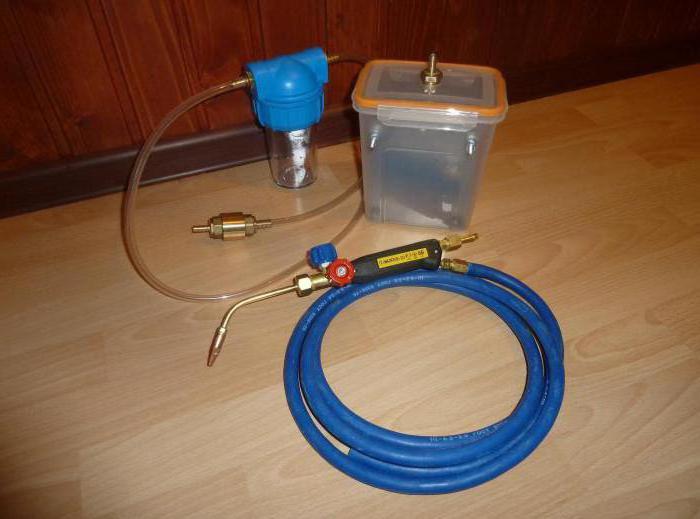 brauner Gasgenerator
