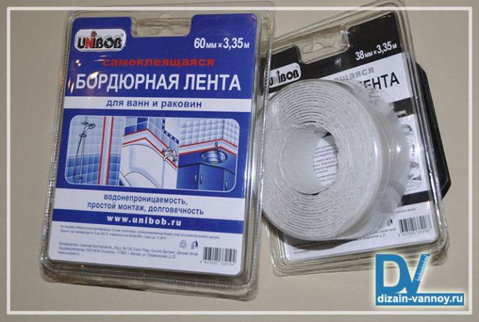 Fita impermeabilizante para juntas de piso e parede