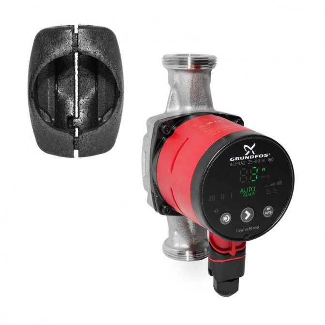 Grundfos 25-80 - yeni nesil sirkülasyon pompası