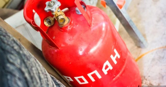 Stockage de bouteilles de gaz
