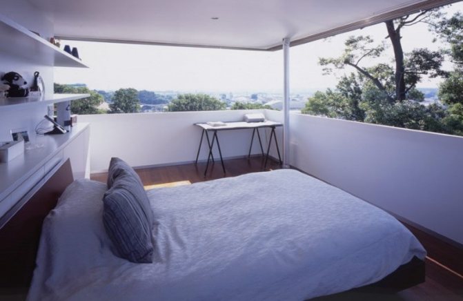 Imitation d'une fenêtre dans la conception d'une chambre