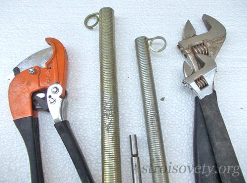 ferramenta para tubos de metal-plástico