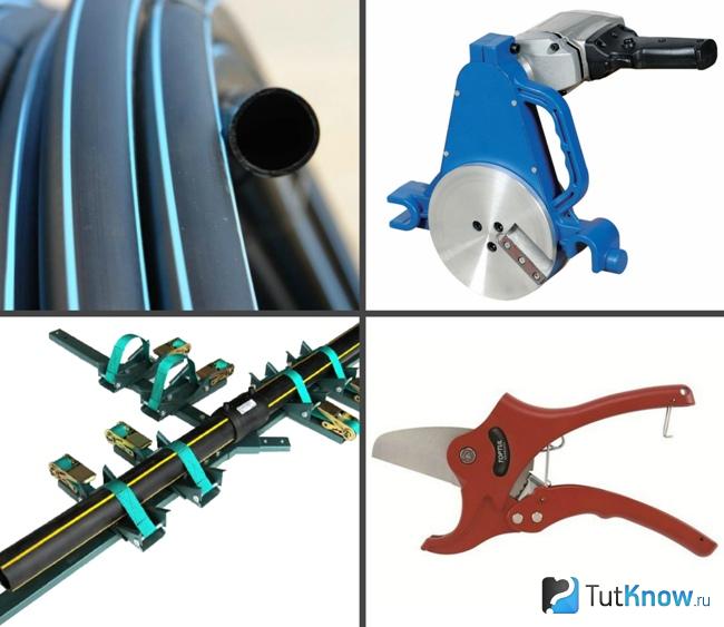Outils pour le soudage par électrofusion de tuyaux en polyéthylène