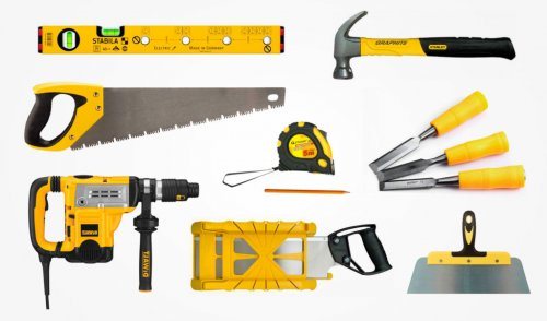 outils d'installation de porte