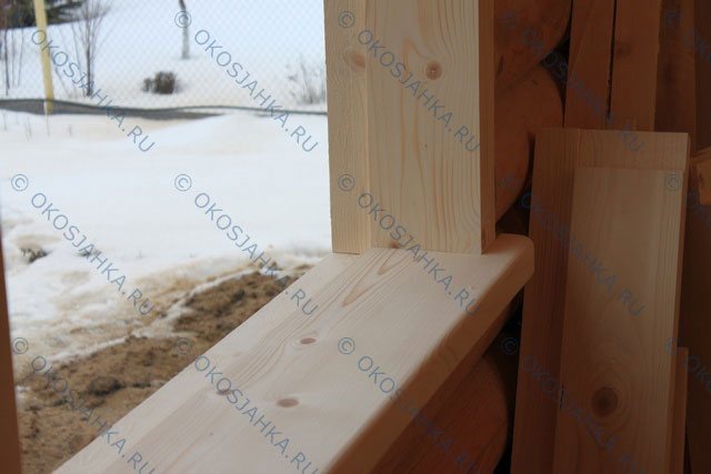 Fabrication et installation d'une bûche ronde dans une maison