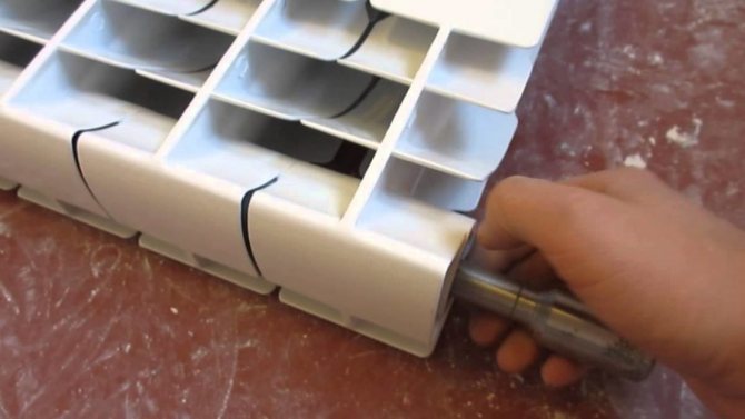 Como construir uma bateria de aquecimento