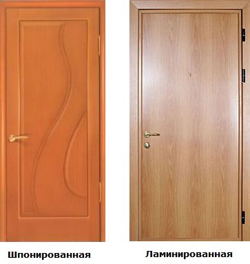 Comment distinguer une porte plaquée d'une porte stratifiée
