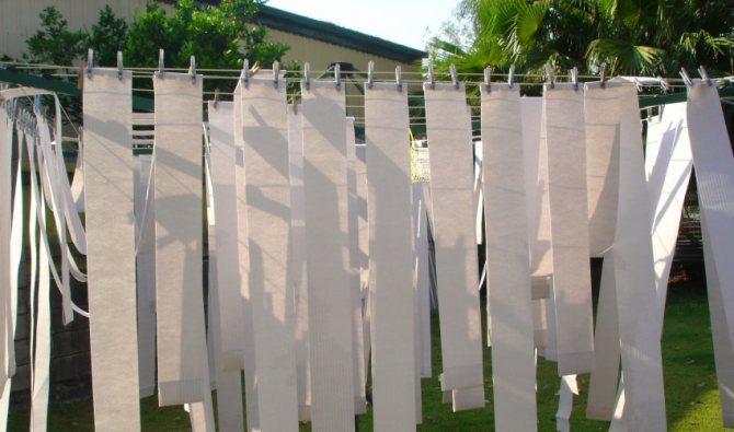 Comment bien laver les stores en tissu à la maison