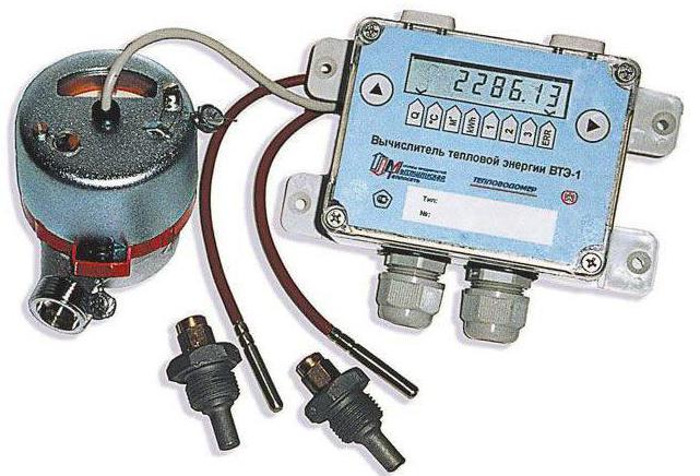 selon le compteur général de chauffage de la maison