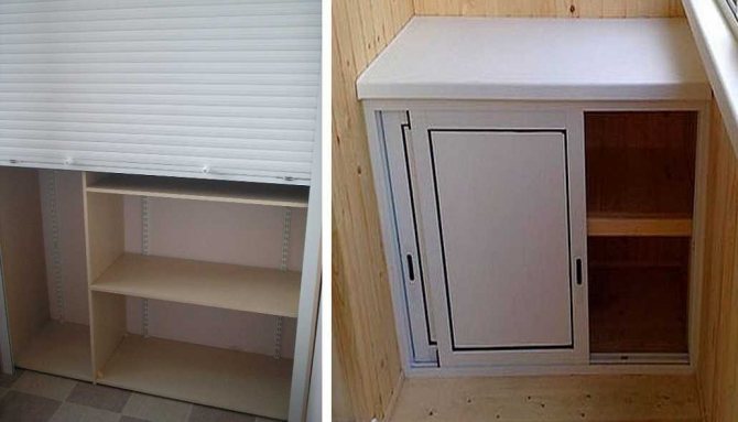 Kendi elinizle bir balkonda (sundurma) gardırop nasıl yapılır: adım adım talimatlar, şema ve diğer fotoğraflar ve videolar