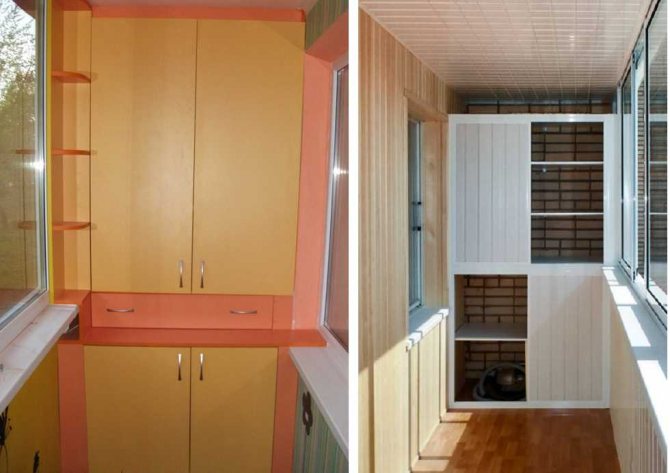 Comment faire une armoire sur un balcon (loggia) de vos propres mains: instructions étape par étape, un diagramme et d'autres photos et vidéos