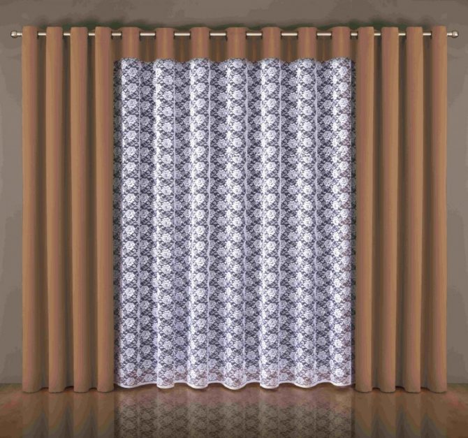 Comment faire des rideaux sur des œillets de vos propres mains