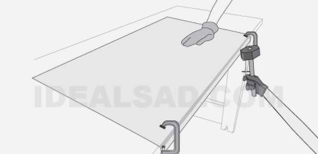 comment faire une hotte pour un barbecue à la campagne
