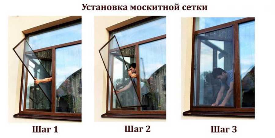 Wie installiere ich ein Moskitonetz an einem Plastikfenster? 30 Foto