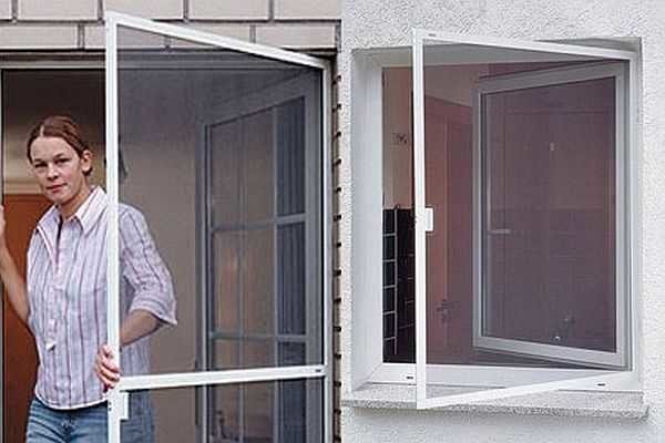 Wie installiere ich ein Moskitonetz an einem Plastikfenster? 30 Foto
