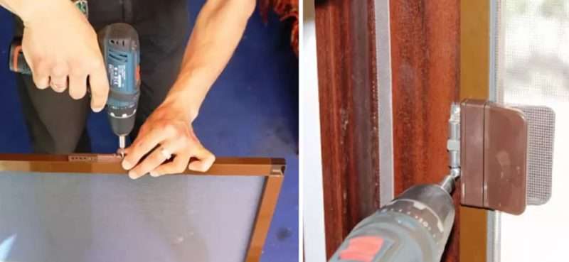 So installieren Sie ein Moskitonetz mit Ihren eigenen Händen an einem Plastikfenster