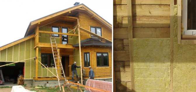 So isolieren Sie ein Haus von außen