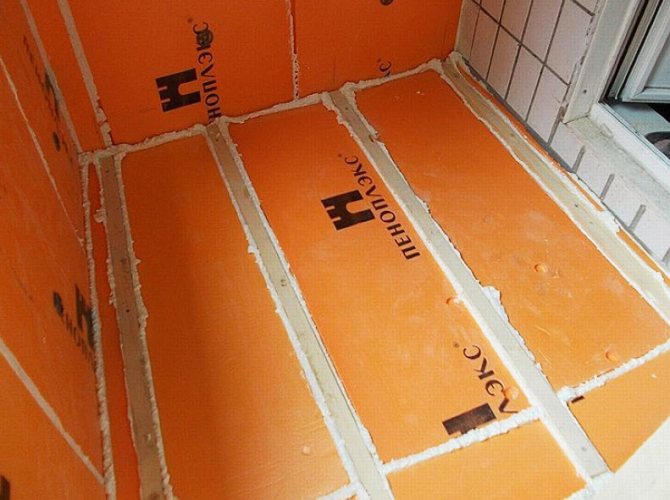 So isolieren Sie den Boden mit Penoplex