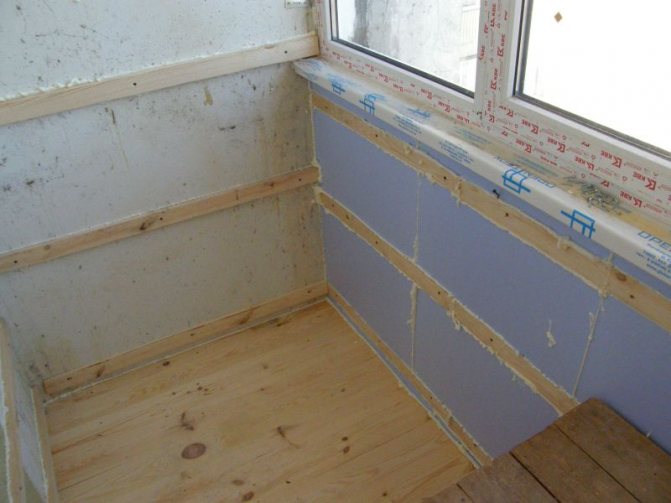 comment isoler le plafond du balcon