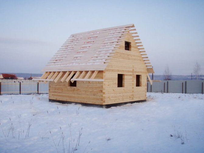 Wie man eine Baustelle für den Winter einmottet