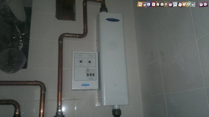 quelle section de fil est nécessaire pour une chaudière électrique de 6 kW