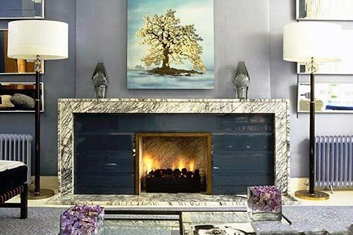 Lareira Art Déco