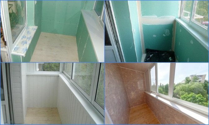 Bildergipskarton und PVC-Platten