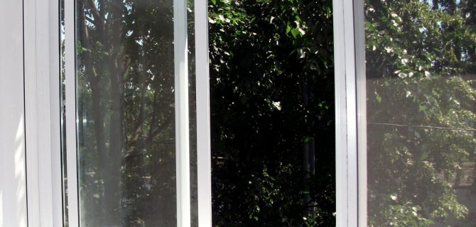 image de vitrage de balcon
