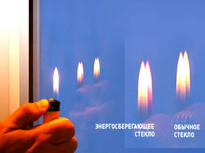 енергоспестяваща стъклена картина