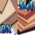 image de PVC et MDF