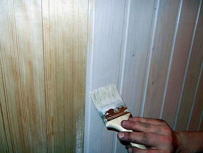 image Structure des travaux sur l'application d'un matériau de protection particulier