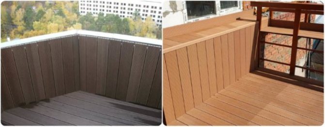 photo de terrasse sur un balcon