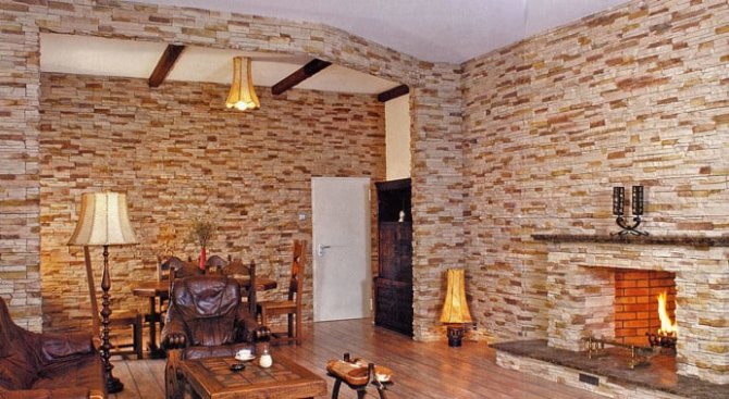 Carreaux de brique à l'intérieur