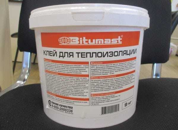 Colle isolante thermique Bitumast