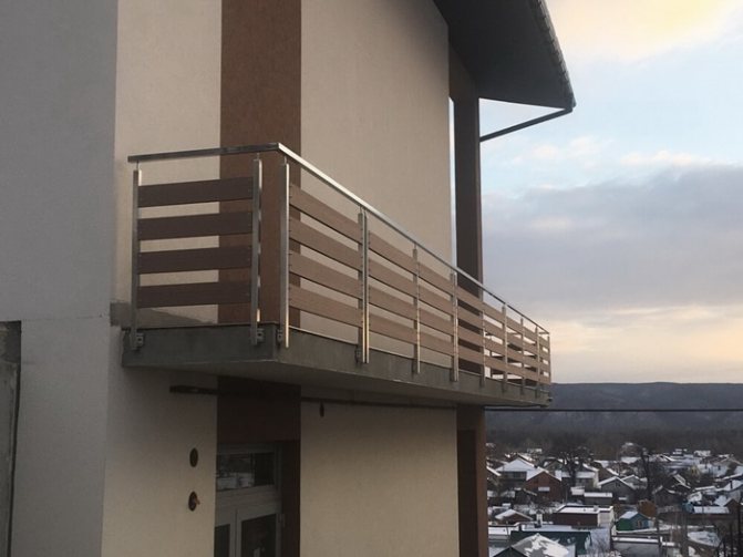 Kombinierte Balkone