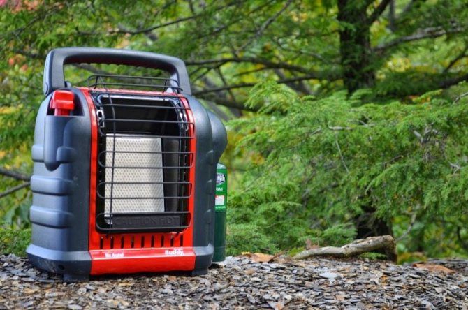 Chauffage portable compact d'un poids de 11 kg