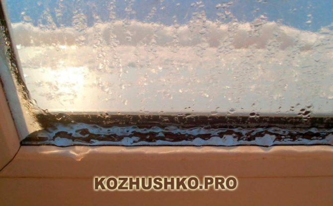 Condensation sur les fenêtres