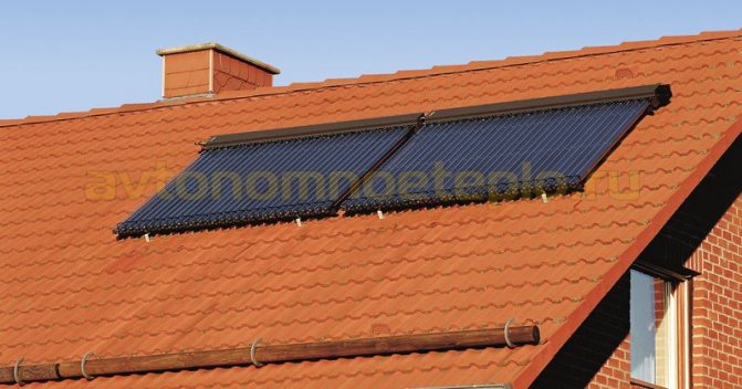 Vakumlu güneş kollektörünün tasarımı ve çalışma prensibi