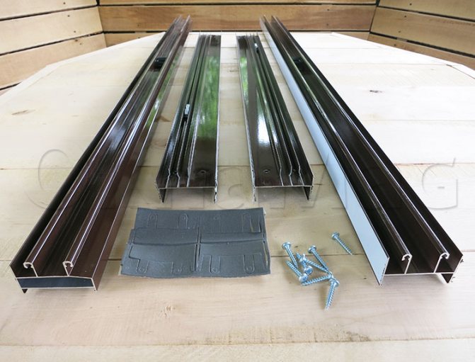 boîte de fenêtre en aluminium
