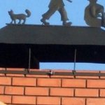 Auvents de cheminée pour les structures de chauffage